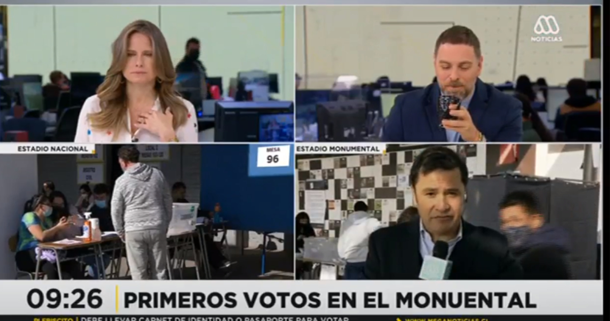 Soledad Onetto y José Antonio Neme en Mega