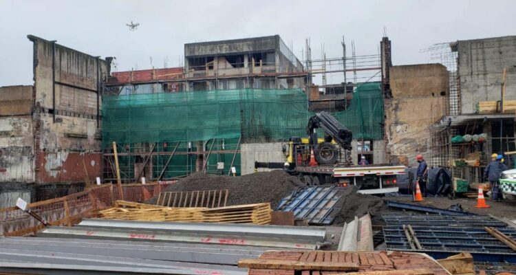 Mercado de Temuco obras