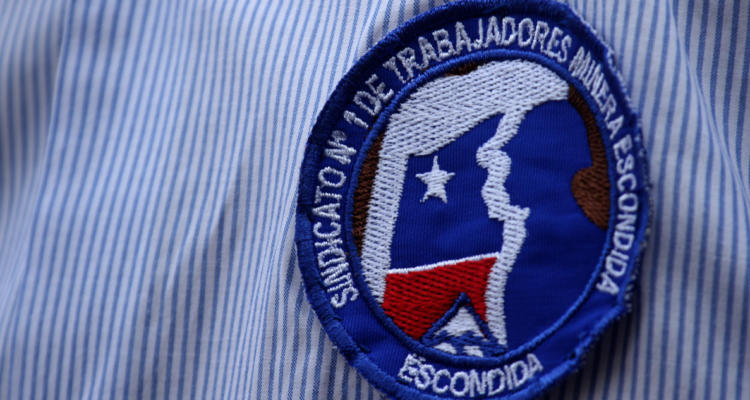 sindicato Minera Escondida Sernageomin