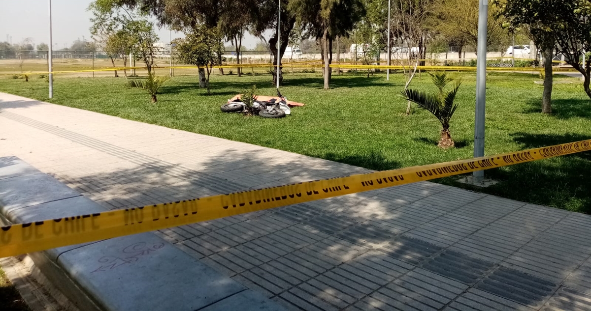 Motochorro es abatido por funcionario PDI tras intento de atropello en Pudahuel
