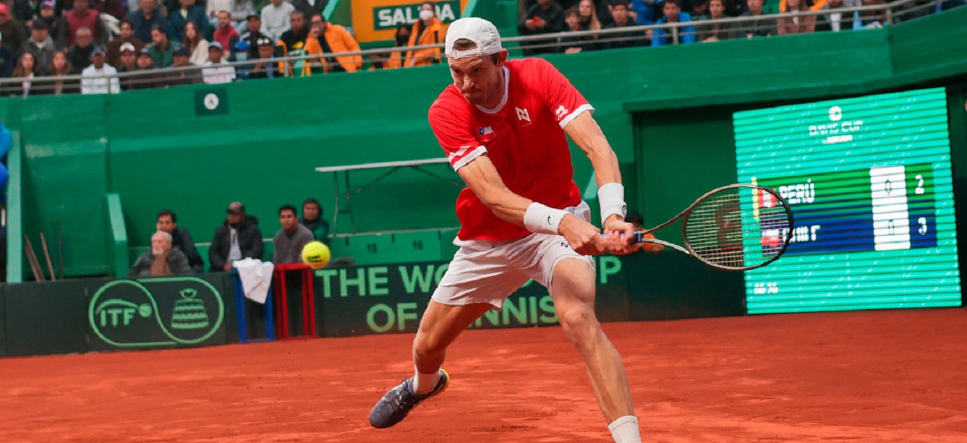 Nicolás Jarry desafía a Juan Pablo Varillas por Copa Davis.