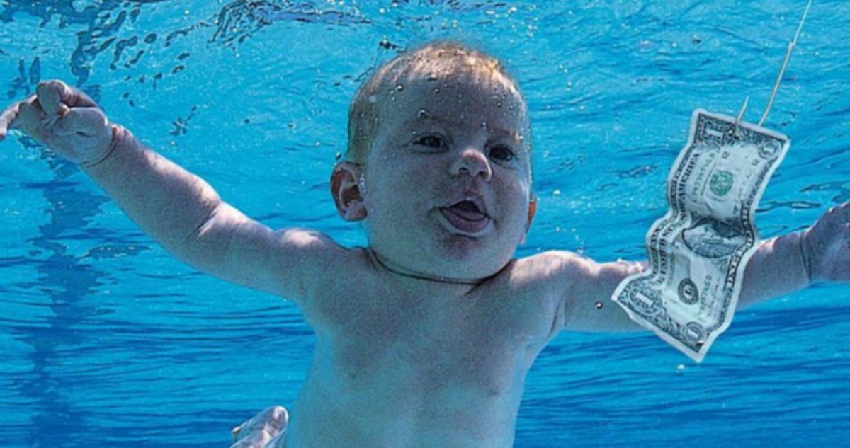 Nirvana gana juicio contra bebé que aparecía desnudo en portada del albúm Nevermind