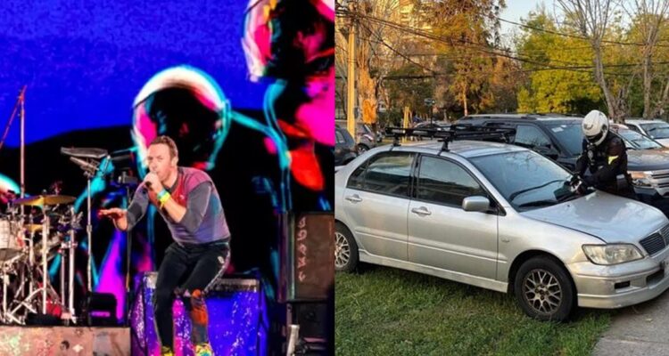 Municipalidad de Ñuñoa cursa cientos de partes por autos mal estacionados en show de Coldplay
