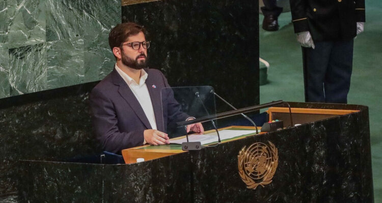 Boric explica ante la ONU triunfo del Rechazo: La gente quiere cambios con estabilidad