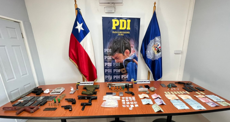 Operativo de PDI desarticula dos bandas criminales en Ancud: hay diez detenidos