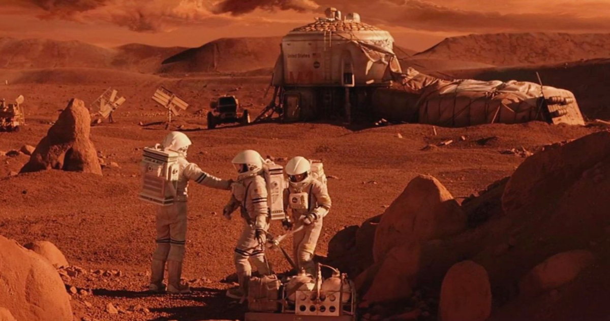 oxigeno respirable en Marte