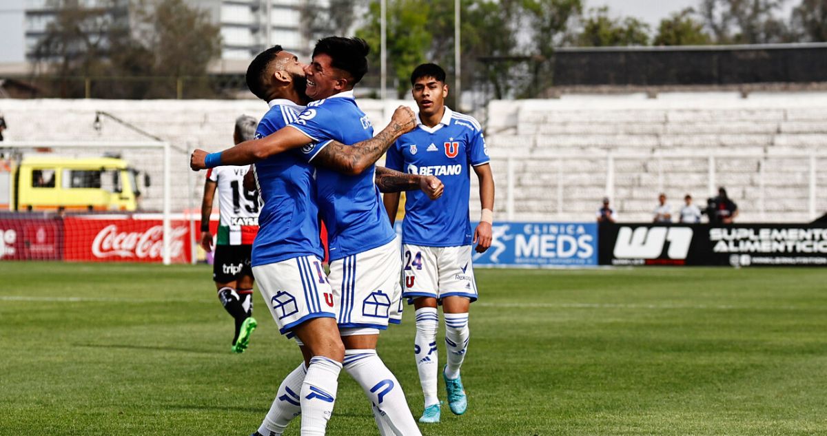 La U respira: venció en su 'final' a Palestino en La Cisterna en 'redebut'  de Miranda en la banca | Fútbol | BioBioChile