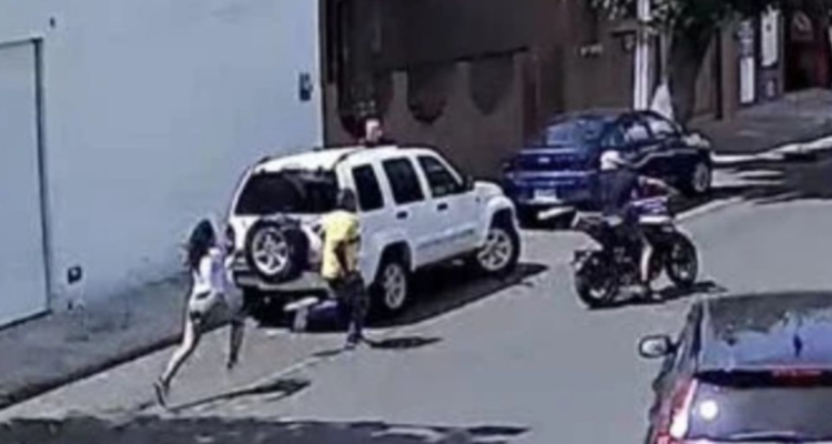 Paliza a ladrón en México