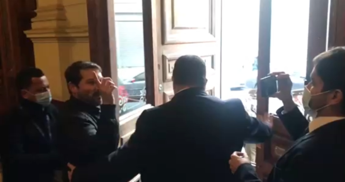 El breve paso de “Pancho Malo” por el Congreso: se “infiltró” acreditado como prensa y fue expulsado