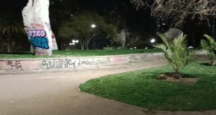 joven baleado Parque Almagro