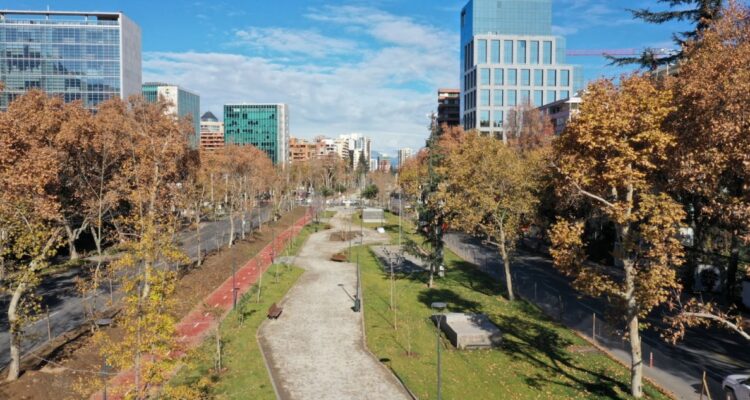 Inauguran Parque Vespucio en Las Condes