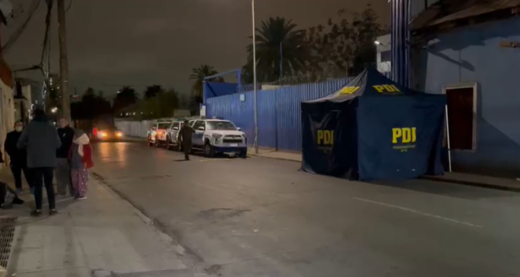 Homicidio en plena vía pública en Recoleta