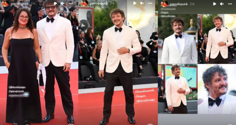 Historias de PEdro PAscal en el Festival de Venecia.