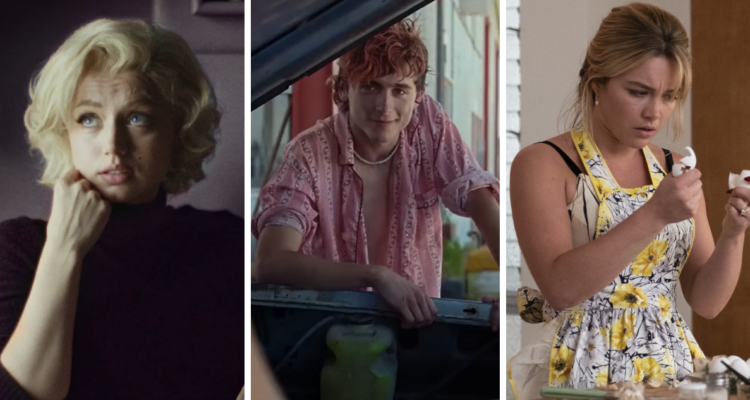 Películas próximas a estrenarse en festivales de cine, como el de Venecia (Blonde, Bones and all, Don’t worry darling)