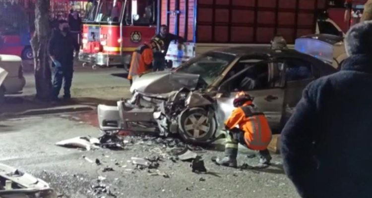 persecución policial Cerro Navia