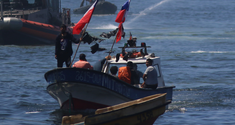 Quintero Puchuncaví pescadores autoridades