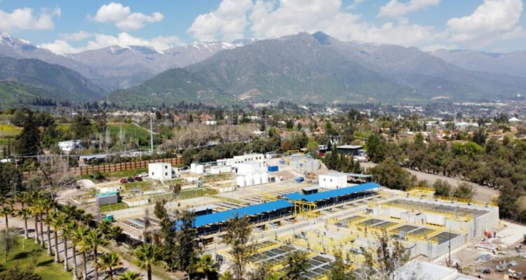 Avances de Planta Padre Hurtado de Aguas Andinas llegan a 97%