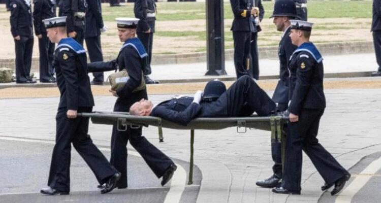 Policía funeral