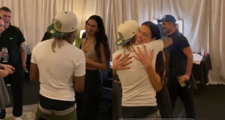 Polimá WestCoast y Dua Lipa juntos en México.