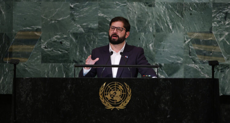 Tras impasse con embajador Presidente Boric aborda conflicto palestino-israelí ante la ONU