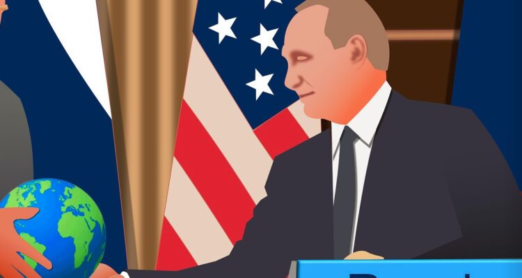 Caricatura Vladimir Putin