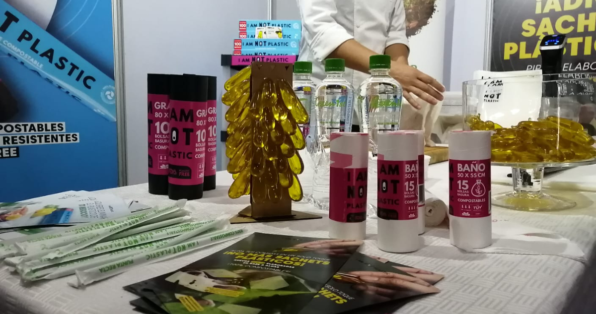 productos sustentables en feria Food & Service