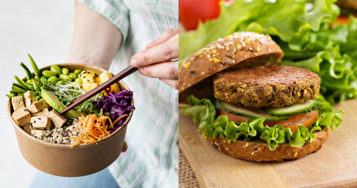 Productos veganos en feria Food & Service
