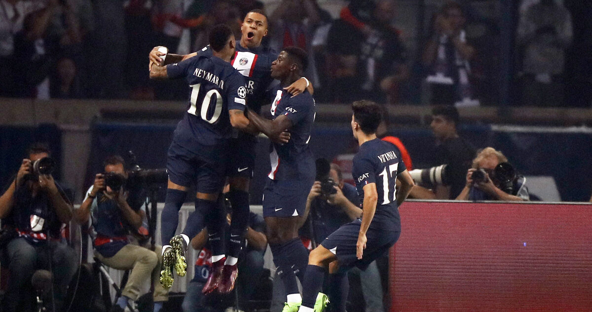 PSG venció a Juventus por Champions League.