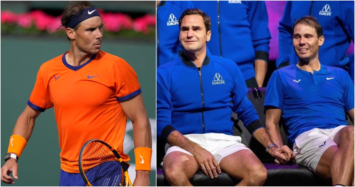 Rafael Nadal y Roger Federer