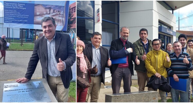 mejoramiento de espacio público en Purranque