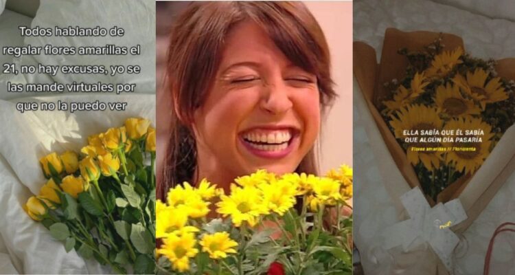 Regalar flores amarillas y Floribella