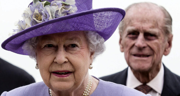 Reina Isabel II y el duque de Edimburgo