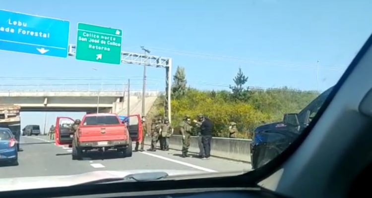 Sindicado como cabecilla del robo de madera en Arauco es detenido tras dos persecuciones en Ruta 160.
