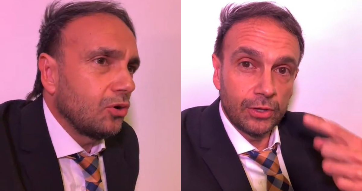 El periodista Rodrigo Sepúlveda en su video donde se defiende de las críticas y acusaciones.