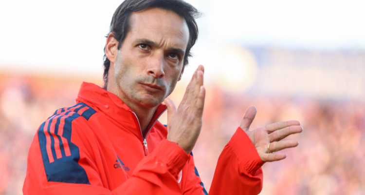 Sebastián Miranda lleva a La U a la victoria, luego de meses sin ganar.