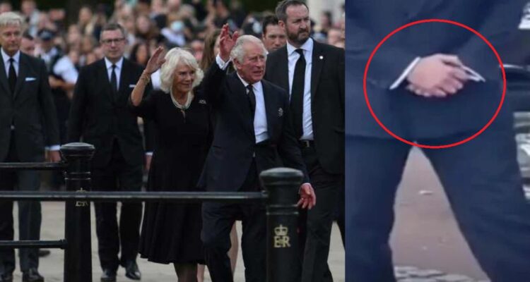 Desmienten manos falsas de personal de seguridad del rey Carlos III