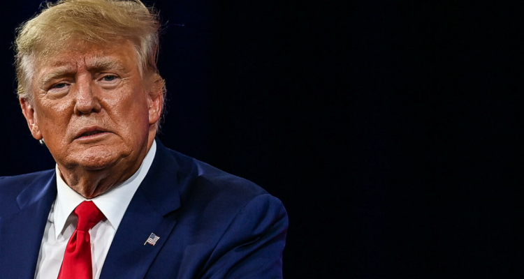 El expresidente Donald Trump.