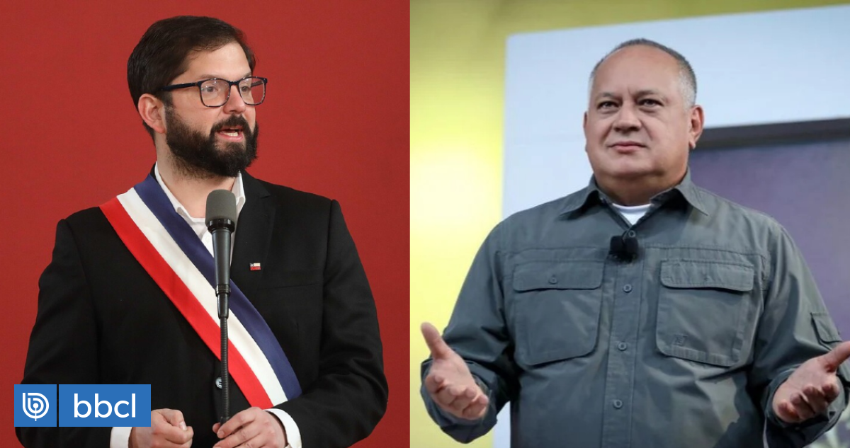 Diosdado Cabello insulta al presidente Boric y lo trata de «bobo», «gafo» o «cachorrito» |  nacionales