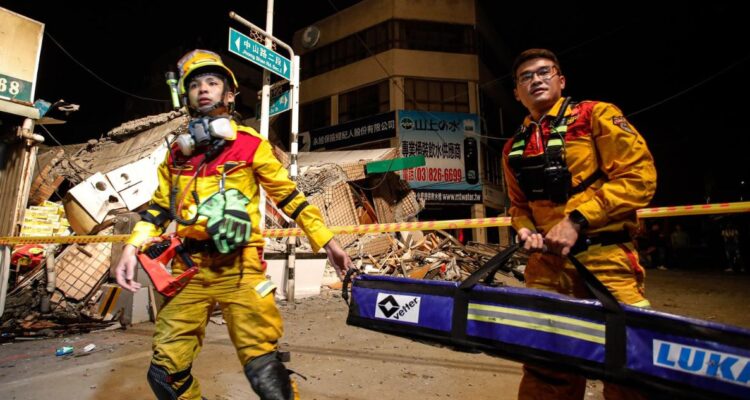 Terremoto en Taiwán