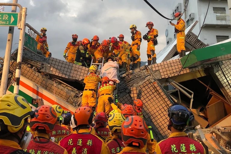 Terremoto en Taiwán