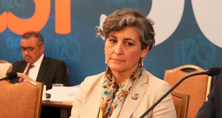 Foto contexto ministra de Salud y testeo PCR