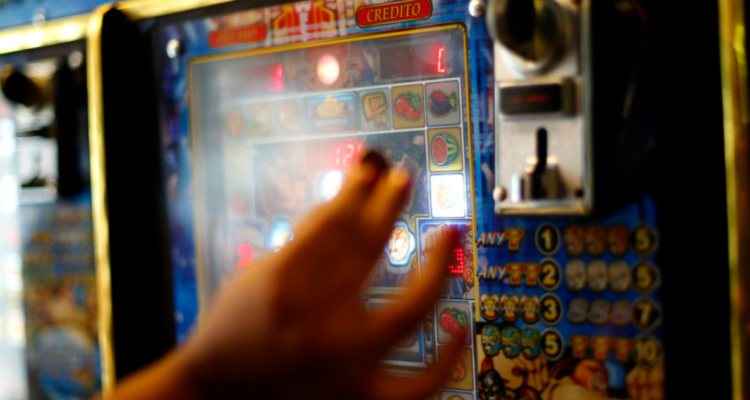 Máquina tragamonedas, imagen de contexto.