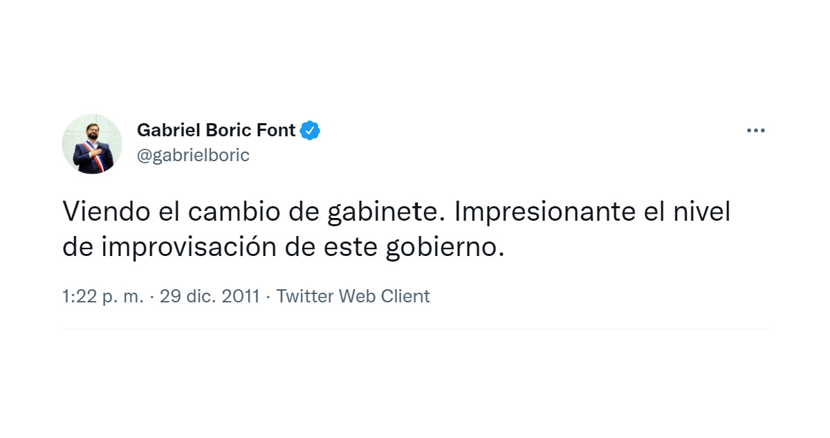 Twitter | @gabrielboric