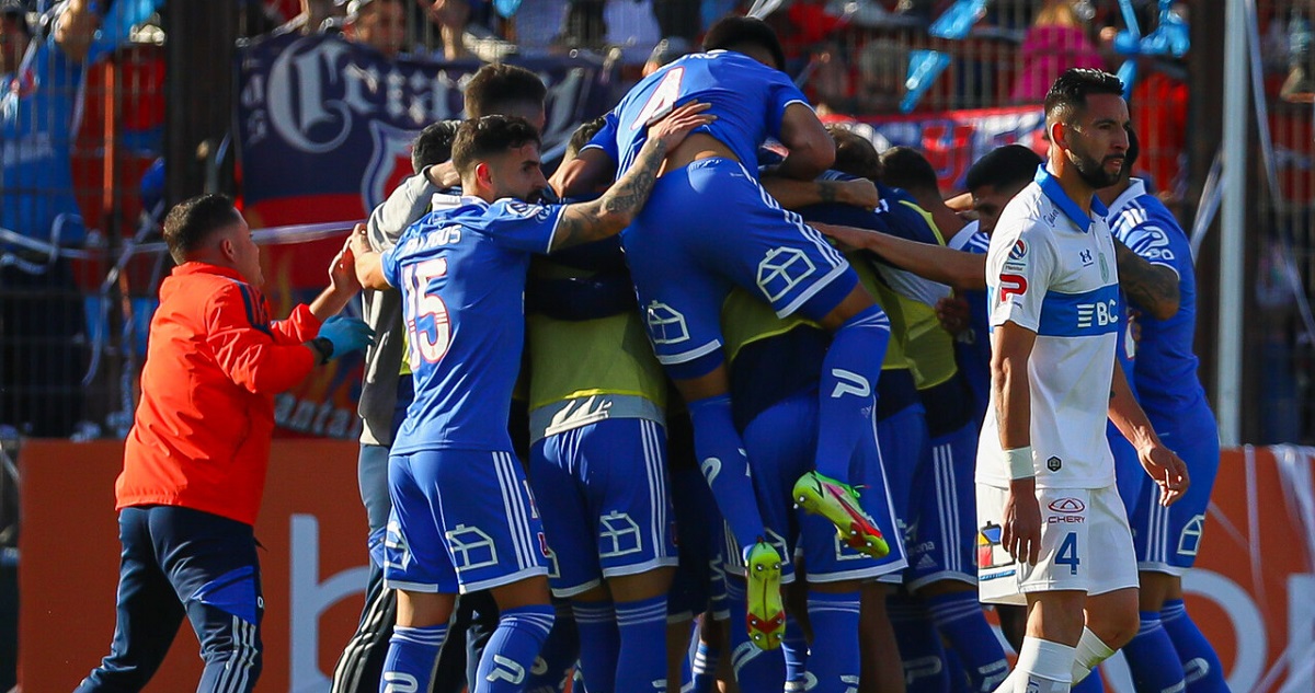 La U y la UC clásico de Copa Chile: gol de Cristian Palacios