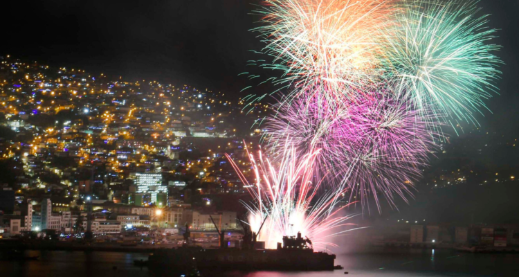 Valparaíso tendrá fuegos artificiales para Año Nuevo hasta 2025: contará con medidas ambientales