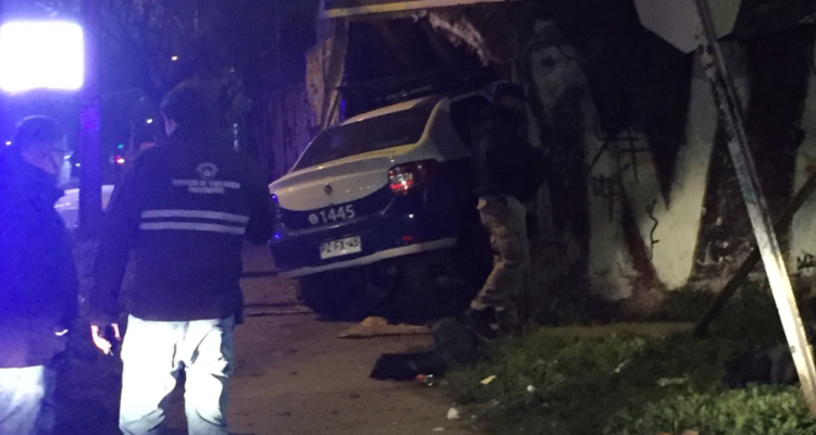 vehículo seguridad casa Peñalolén