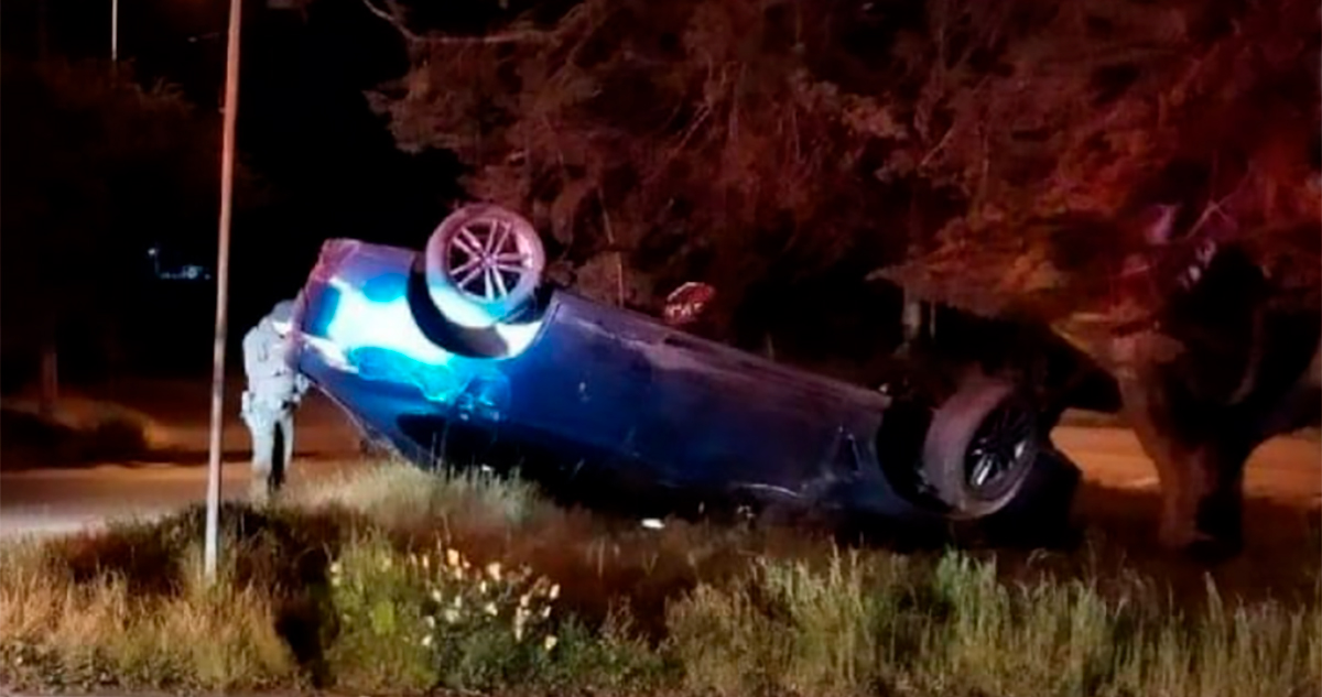 Vehículo perteneciente a Fernando SOlabarrieta fue encontrado volcado y sin ocupantes en La Ligua