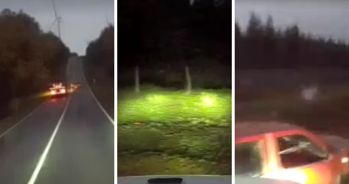 Video muestra a conductor de camión escapando de ataque incendiario en Collipulli