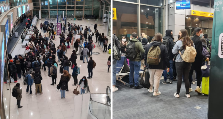 Pasajeros denuncian cancelación de vuelo Concepción-Santiago: les habrían ofrecido traslado en bus