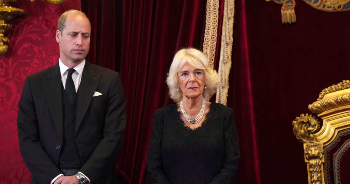 Gesto de William con Camilla